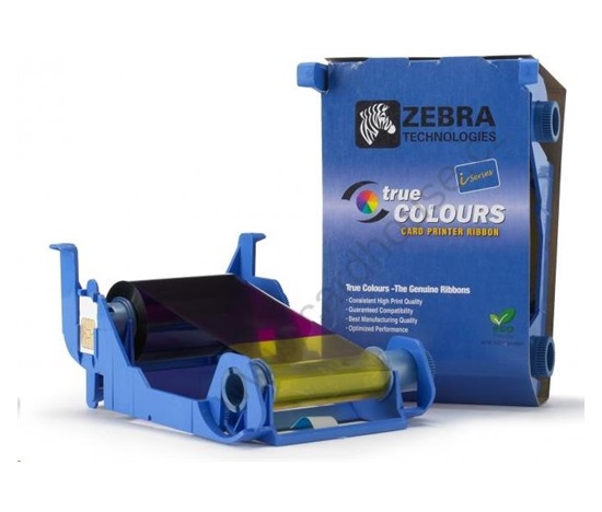 ZEBRA TTR páska YMCKO, barevná barvící páska pro Zebra P1xx