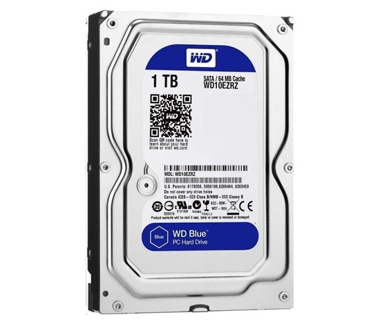 BAZAR - WD BLUE WD10EZRZ 1TB SATA/600 64MB cache 5400 ot.