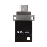 VERBATIM Dual USB Drive 16 GB - OTG/USB 2.0 for Smarphones & Tablets