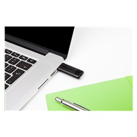 VERBATIM Flash Disk PinStripe USB 3.0, 16GB - černá