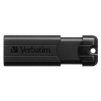 VERBATIM Flash Disk 256GB PinStripe USB 3.0, černá