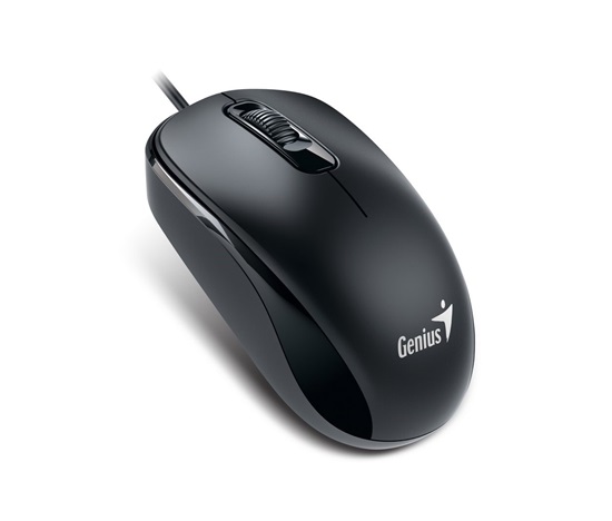 BAZAR GENIUS myš DX-110, drátová, 1000 dpi, USB, černá "POŠKOZENÝ OBAL"