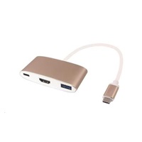 PREMIUMCORD Převodník USB3.1 na HDMI + USB3.0 + PD