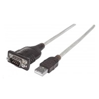 MANHATTAN Převodník z USB na sériový port (Prolific PL-2303HXD Chip, 45cm)
