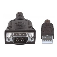 MANHATTAN Převodník z USB na sériový port (Prolific PL-2303RA Chip 1.8m)
