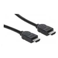 MANHATTAN kabel High Speed HDMI 4K, 3D, Male to Male, stíněný, černý, 7,5m