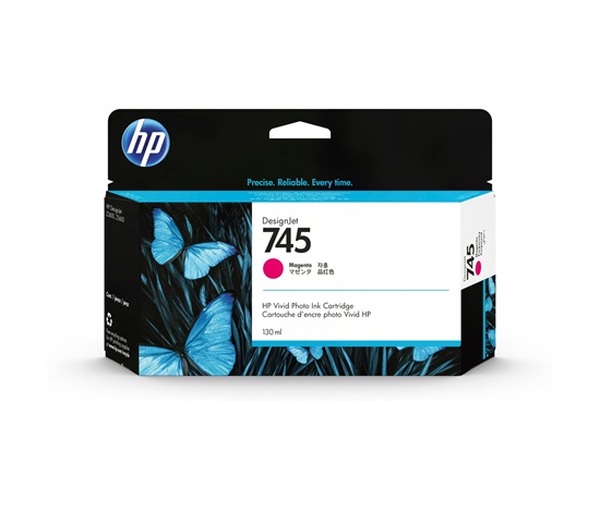 HP 745 130-ml Magenta Ink Cartridge
