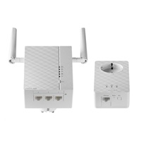 ASUS PL-AC56 Kit 1x Powerline Wireless AC1200 Extender AV1200 + 1x Powerline Adapter AV1200