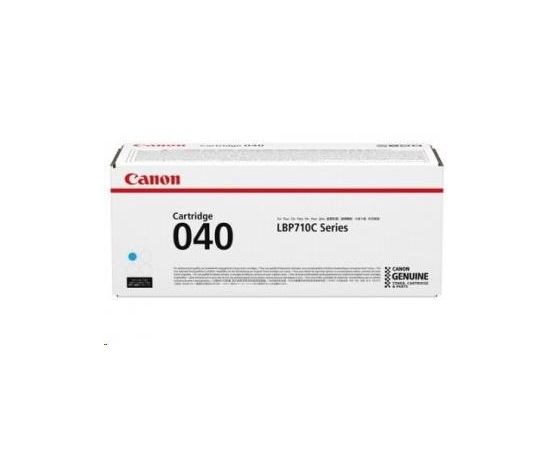 Canon TONER  CRG-040HC azurová pro i-SENSYS LBP712Cx, LBP710Cx, imageCLASS LBP712Cdn (10000 str.)