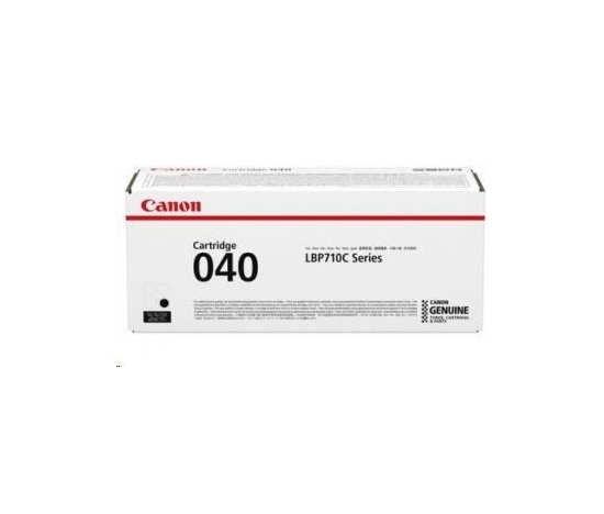 Canon TONER CRG-040HBK černá pro imageCLASS LBP712Cdn, i-SENSYS LBP710Cx, LBP712Cx (12500 str.)