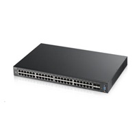 Zyxel XGS2210-52 52-port Managed L2+ Gigabit Switch, 48x gigabit RJ45, 4x 10GbE SFP+