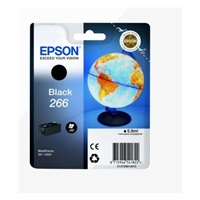 EPSON ink čer Singlepack "Globus" Black 266 ink cartridge 5,8 ml