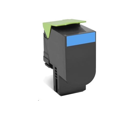 LEXMARK 802HC Cyan toner pro CX410/510 z programu Lexmark Return (3 000 stran)