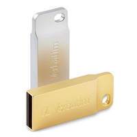 VERBATIM Flash Disk 64GB Metal Executive, USB 3.0, zlatá