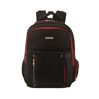 CRONO batoh na notebook Dakota15,6", černý/ červený