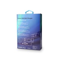 CRONO univerzální USB nabíječka, 1x USB, 1000 mA, bílá