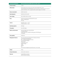 HPE Aruba Networking 2930F 24G PoE+ 4SFP+ Switch RENEW JL255A