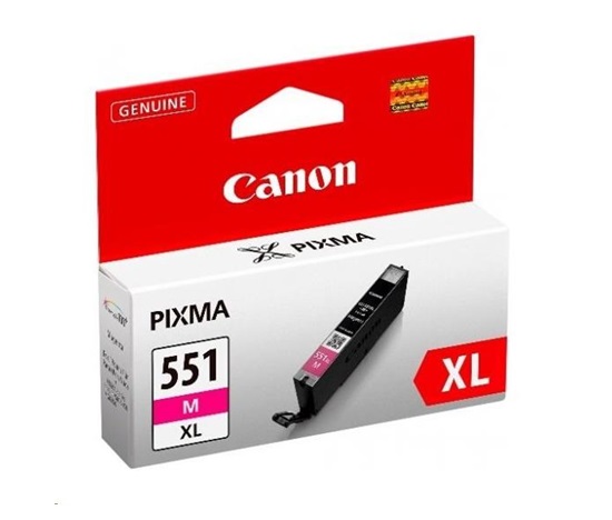 Canon CARTRIDGE CLI-551XL C azurová pro PIXMA MG545x, MG505x, MG635x, iP7250 (680 str.)