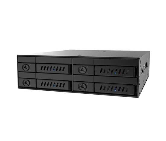 CHIEFTEC SATA Backplane CMR-425, 1x 5,25" bay for 4x 2,5" HDDs/SDDs