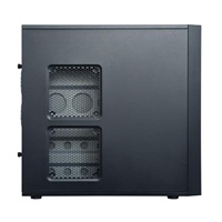 CHIEFTEC skříň Elox Series HQ-01B-OP, Miditower, USB 3.0, Black, bez zdroje