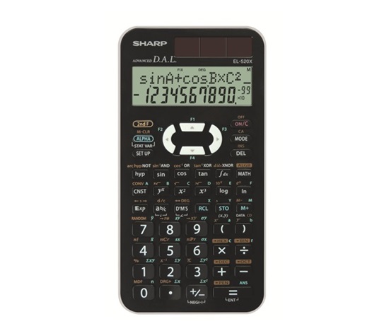 SHARP kalkulačka - SH-EL-520XWH