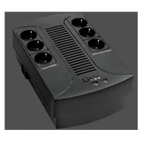 EUROCASE UPS EA200PLUS EVO2 850VA line interactive, 4x CZ zásuvka, RJ11, USB data