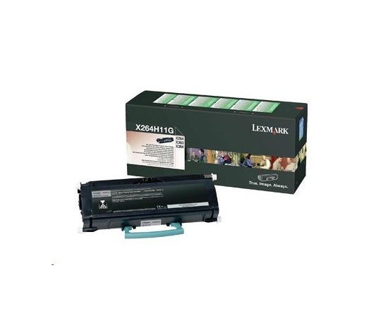 LEXMARK černý toner pro X264, X363, X364 z programu Lexmark Return (9 000 stran)