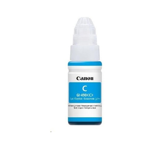 Canon BJ INK GI-590 C azurová pro Pixma G1500, G2500, G3500, G4500 (7000str.)