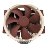 NOCTUA Chladič CPU NH-D15, 2x 140mm, LGA1851, AM5, hnědá/stříbrná