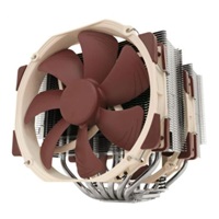 NOCTUA Chladič CPU NH-D15, 2x 140mm, LGA1851, AM5, hnědá/stříbrná