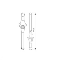 NOCTUA Příslušenství NA-SAV2 Sada 20 ks antivibračních úchytů pro ventilátory, hnědá