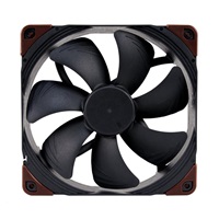 NOCTUA Ventilátor NF-A14 iPPC-2000 PWM, 140mm, černá/hnědá