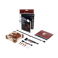 NOCTUA Ventilátor NF-F12-PWM, 120mm, hnědá