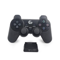 GEMBIRD gamepad JPD-WDV-01, vibrační, bezdrátový, PC/PS2/PS3, USB