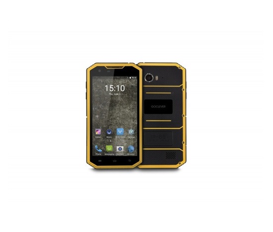GOCLEVER Quantum 5 500 Rugged LTE, odolný telefon IP68, 1/16GB, 5" IPS Gorilla  Glass 3