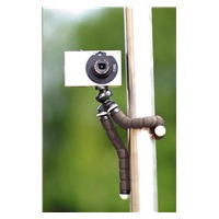 Braun Ministativ FLEXI 2 (18 cm, 56 g, max.0,3kg, kulová hlava, černý)