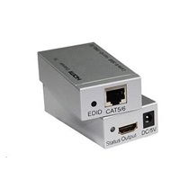 PremiumCord 4K HDMI extender na 60m přes jeden kabel Cat5e/Cat6