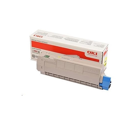 OKI Yellow toner do C612 (6 000 stránek)