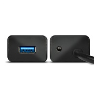 AXAGON HUE-SA7BP, 7x USB 3.0 ALU CHARGING hub, vč. AC adaptéru, kabel USB-A 40cm
