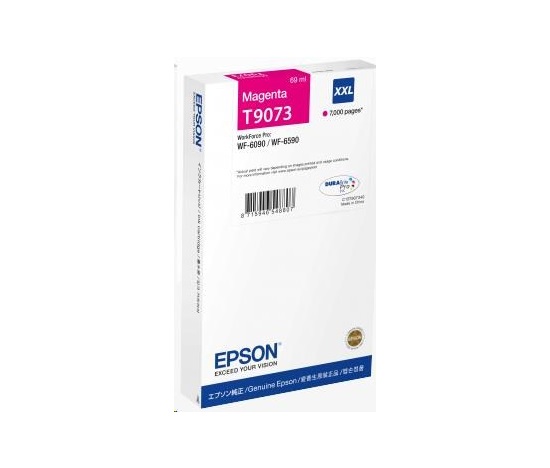 EPSON Ink bar WorkForce-WF-6xxx Ink Cartridge Magenta XXL 69 ml, BAR 7000 stran