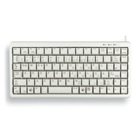 CHERRY klávesnice G84-4100 COMPACT KEYBOARD, lehká, USB, EU, bílá