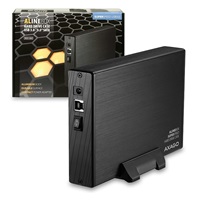 AXAGO - EE35-XA3 USB3.0 - SATA 3.5" externí ALINE box POŠKOZENÝ OBAL