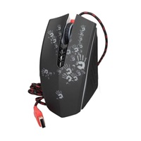 A4tech BLOODY A60 Blazing herní myš, až 4000DPI, V-Track  technologie, 160KB paměť, USB, CORE 3