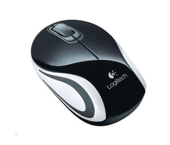 Logitech Wireless Mini Mouse M187, black
