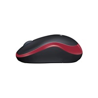 Logitech Wireless Mouse M185, red