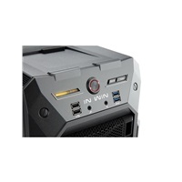 IN WIN skříň Grone Black/Red, Midi Tower, bez zdroje