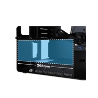 IN WIN skříň 904 Plus, Midi Tower, bez zdroje, Silver