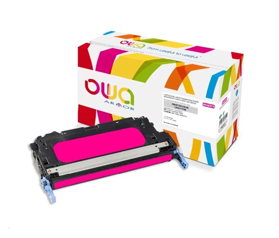 OWA Armor toner pro HP Color Laserjet 3600, 4000 Stran, Q6473A, červená/magenta