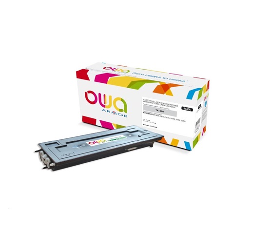 OWA Armor toner pro KYOCERA KM1620, 18000 Stran, TK410, černá/black + waste box (TK-410)