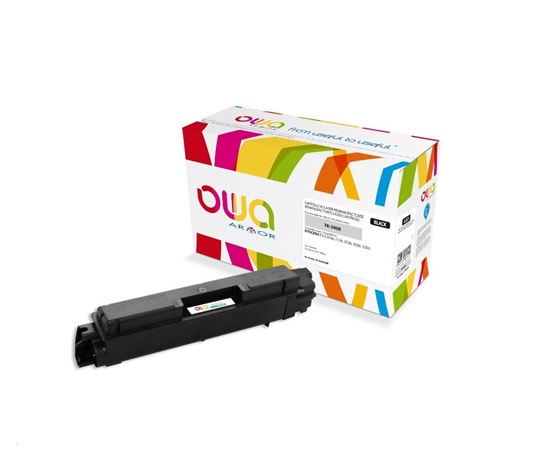 OWA Armor toner pro KYOCERA FS-C5250, 2026, 7000 Stran, TK590K, černá/black + waste box (TK-590K)